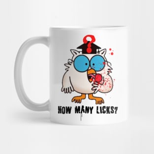 Tootsie Roll Mr Owl How Many Licks? Mug